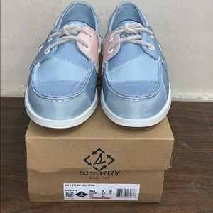 Women’s Sperry A/O 2 Eye Bio Blue/Light Pink